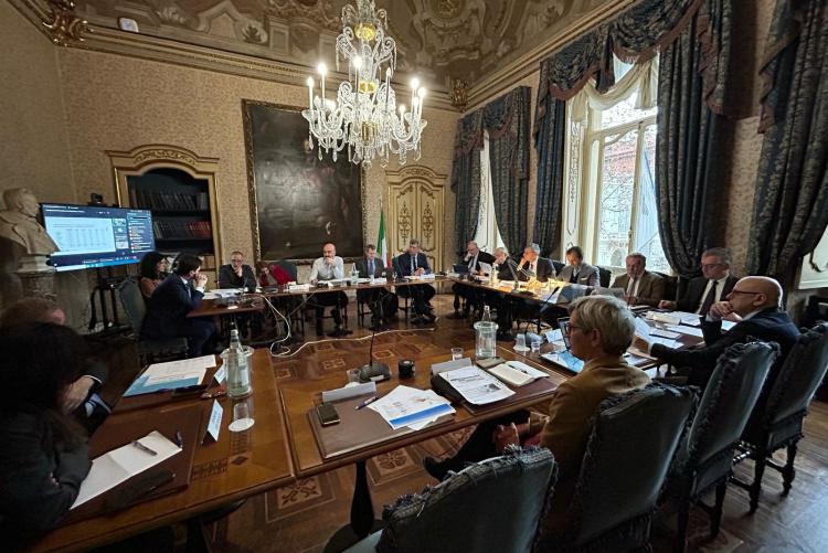 Un momento dei lavori