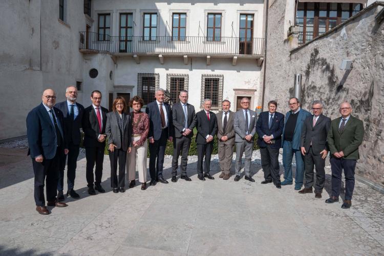 I partecipanti all'Incontro