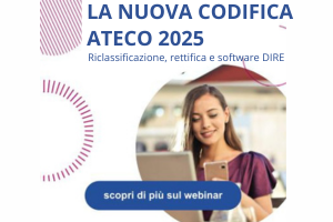 La nuova codifica ateco 2025: riclassificazione e novità nel software DIRE